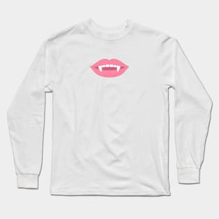 Vampire fangs Long Sleeve T-Shirt